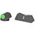 XS Sights DXT2 Standard Dot Night Sights for Glock 43 with Green Tritium and Glow Dot