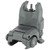 Magpul Industries MBUS Front Flip Sight Gen 2 in Gray – Adjustable for AR15/M16 Rifles