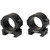 Warne Vapor Series 1-Inch Low Scope Rings – Black