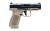 Canik Mete MC9LS 9mm Compact Pistol with 17-Round Capacity and White Dot Sights