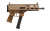 Grand Power Stribog SP9A3G 9mm Semi-Automatic Pistol with 8-Inch Threaded Barrel in Flat Dark Earth