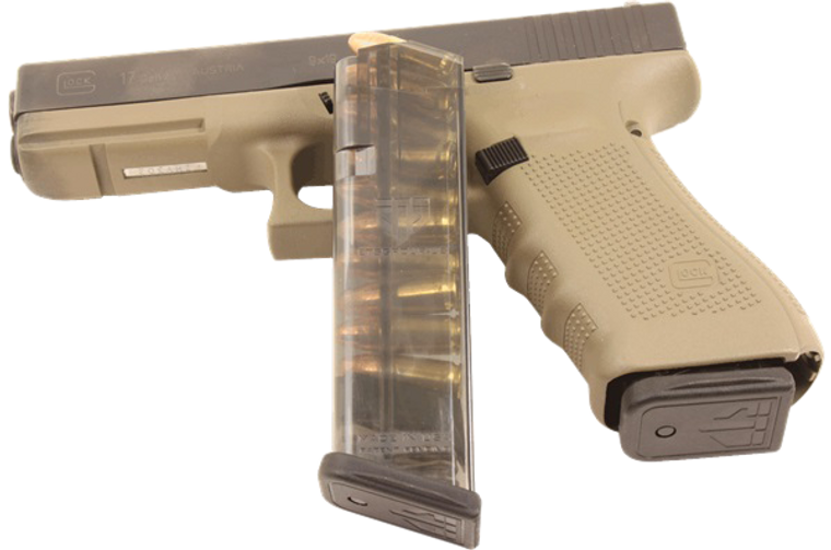 Ets Group Pistol Mags, Ets Glk-17-10      Glock 17   10rd 9mm Mag