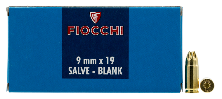 Fiocchi Pistol, Fio 9mmblank  9mm Blank                      50/20
