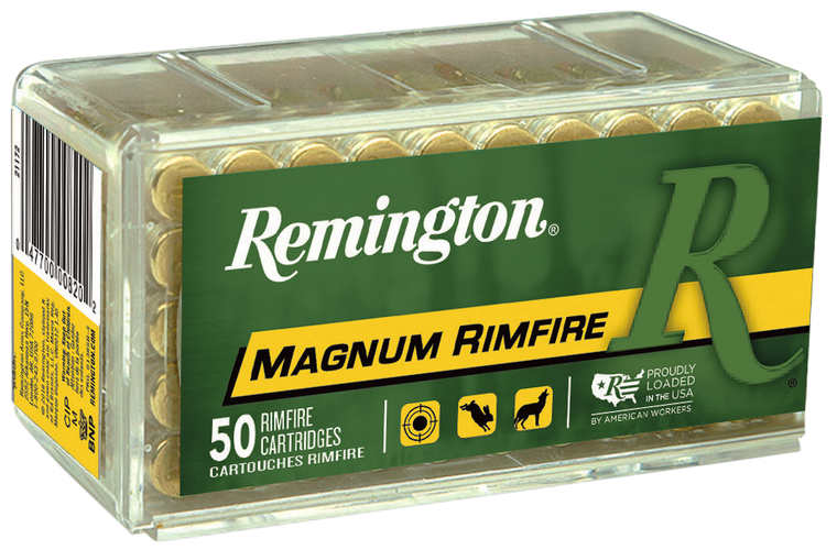 Remington Ammunition Magnum Rimfire, Rem 21170 R22m1    22wmr 40 Jhp              50/40