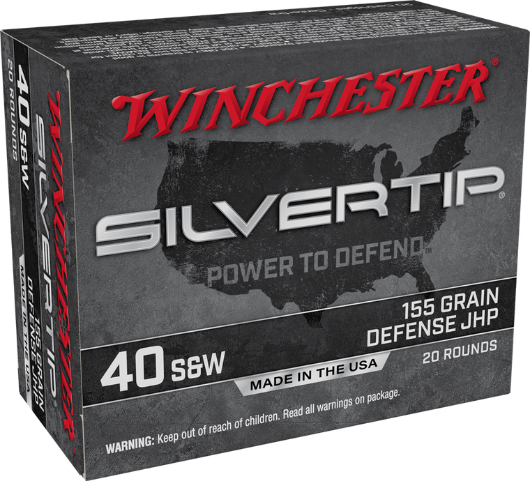 Winchester Ammo Silvertip, Win W40swst         40s     155 Sthp         20/10
