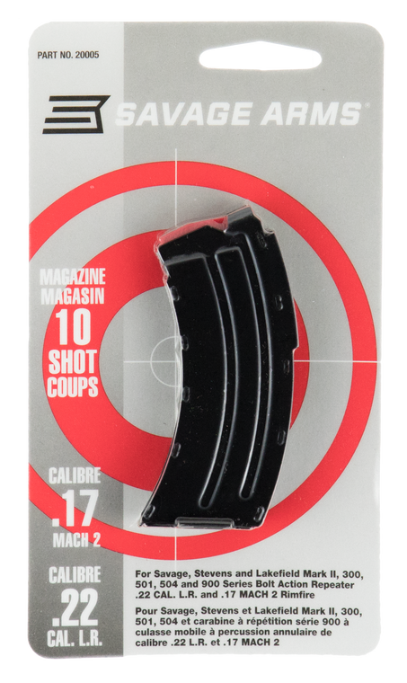 Savage Mkii, Sav 20005 Mag 22lr  Bl 10rd  Mkii