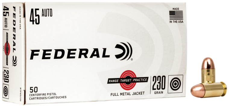 Federal Range & Target, Fed Rtp45230           45a 230 Fmj  Rngtrt   50/20