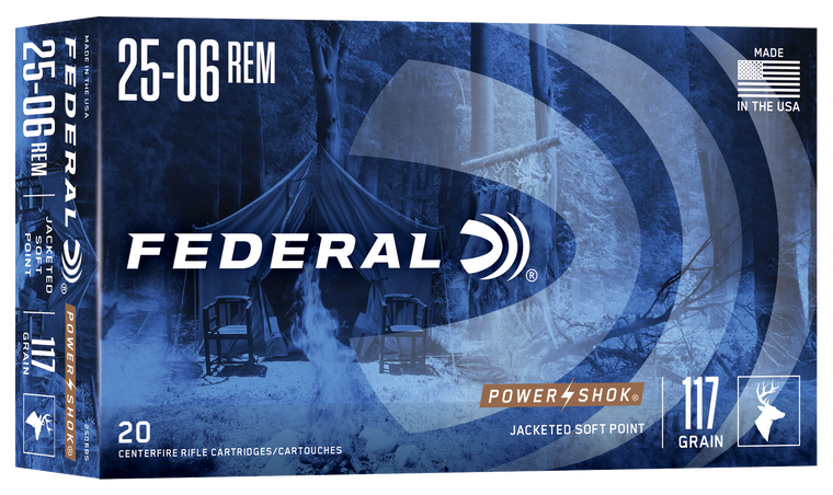 Federal Power-shok, Fed 2506bs         2506    117 Sp Ph         20/10