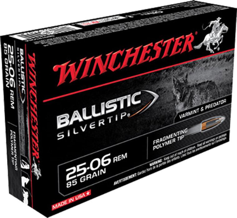Winchester Ammo Ballistic Silvertip, Win Sbst2506a       2506     85 Blst         20/10