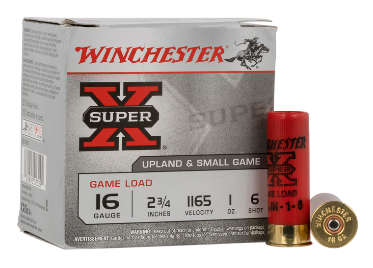 Winchester Ammo Super X, Win Xu166      Super-x    1oz 2.75 6sht      25/10
