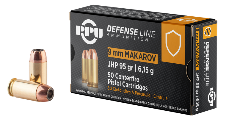 Ppu Defense, Ppu Ppd9m       9x18mak      95 Jhp          50/20
