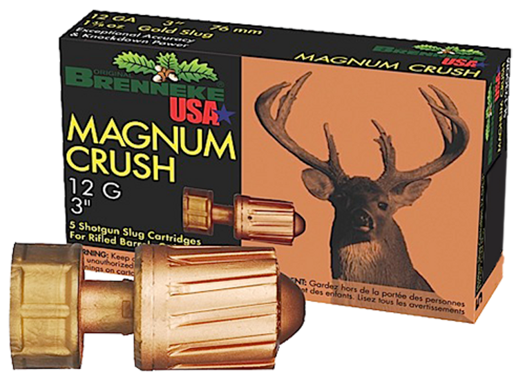 Brenneke Magnum Crush, Br Sl123cmr   Crush         12 3    Slug 11/2 5/50