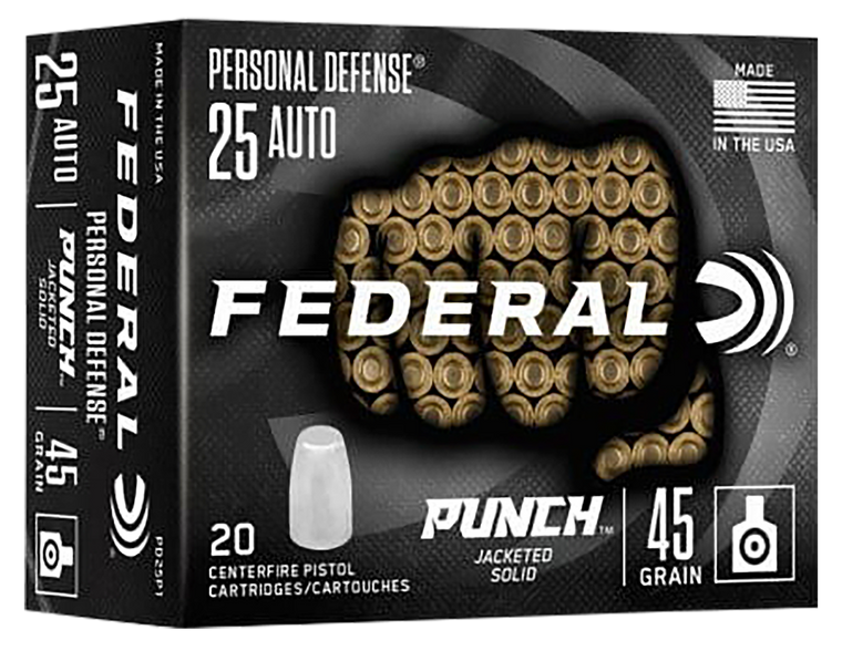 Federal , Fed Pd25p1         25        45 Punch        20/10