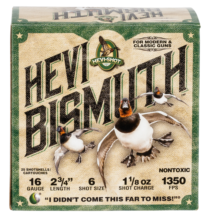 Hevishot Hevi-bismuth, Hevi Hs16706 Bismuth Wf   16 2.75  6   11/8  25/10