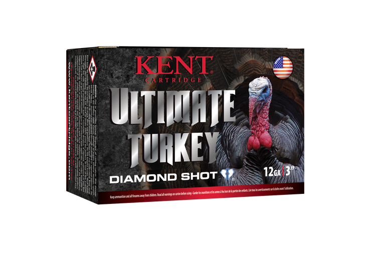 Kent Cartridge Ultimate, Kent C123tk504 Ult Dmnd Tky 12 3in 4sh 1-3/4 10/10