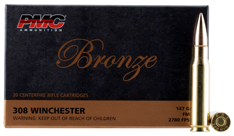 Pmc Bronze, Pmc 308b     308     147 Fmj Tgt             20/25