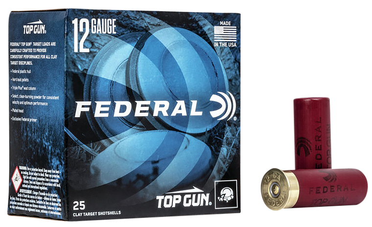 Federal Top Gun, Fed Tgl128     Top Gun 12 12 2.75 8sht 1-1/8 25/10