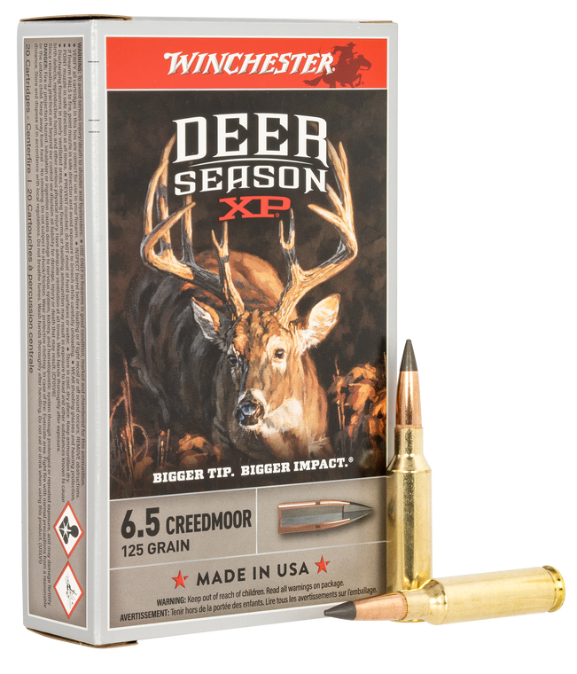 Winchester Ammo Deer Season Xp, Win X65ds           6.5crd  125 Ep Deer      20/10