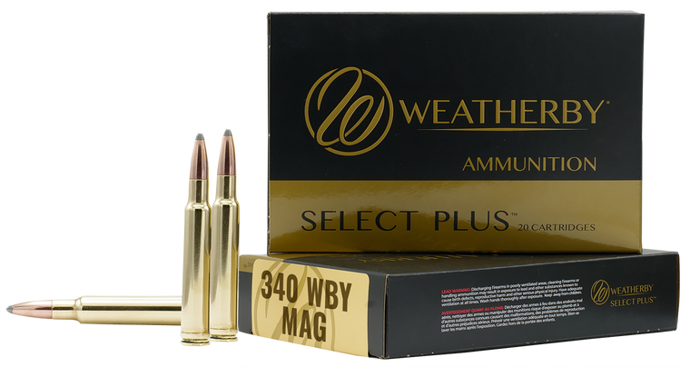 Weatherby Select Plus, Wthby B340225ttsx  340wby  225 Ttsx          20/10