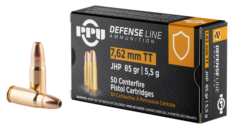 Ppu Defense, Ppu Ppd7t       7.62tok      85 Jhp          50/10