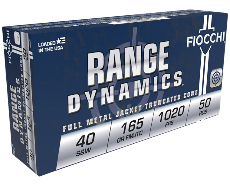 Fiocchi Range Dynamics, Fio 40swf     40s        165 Fmjtc           50/20