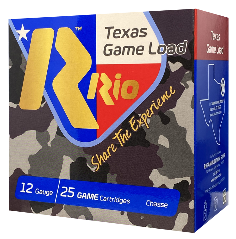 Rio Ammunition Texas Game Load, Rio Tghv366   Game Load 36 12 2.75 6sht 11/4 25/10