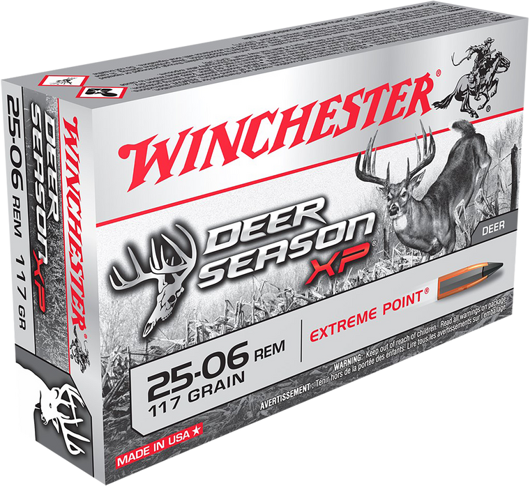 Winchester Ammo Deer Season, Win X2506ds         2506    117 Xp Deer      20/10