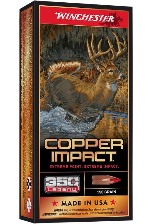 Winchester Ammo Copper Impact, Win X350clf    350l Cop Imp 150 Lf           20/10