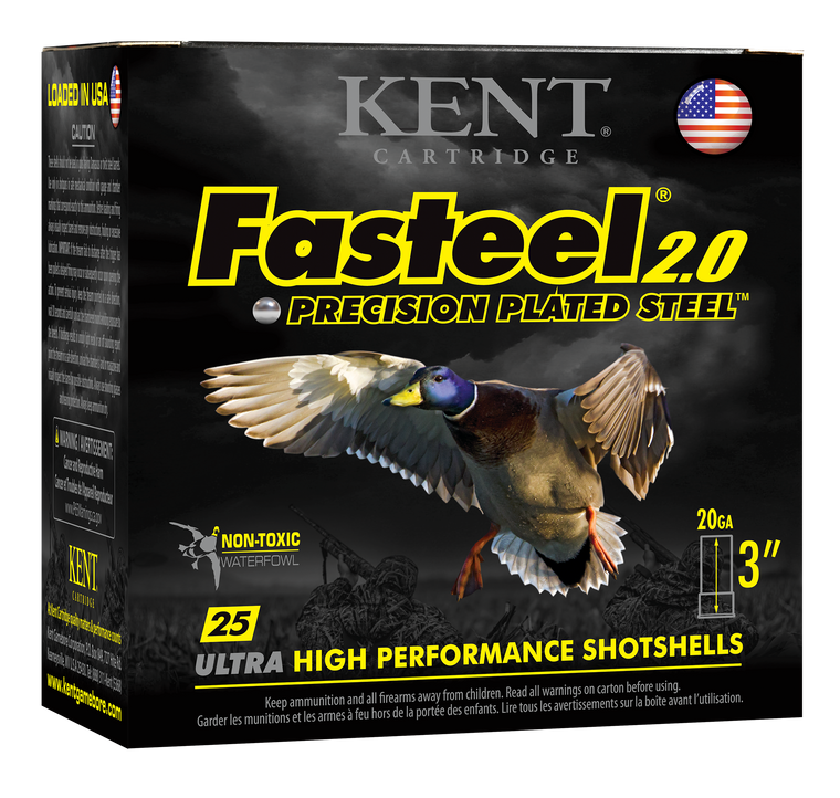 Kent Cartridge Fasteel 2.0, Kent K203fs242 Faststl20 20 3in   2  Stl 7/8 25/10