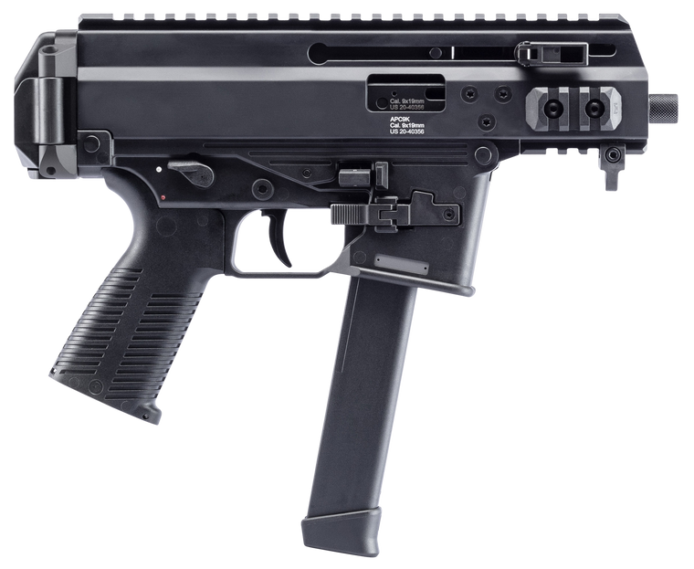 B&t Firearms Apc9k, Bt 361765-02-g       Apc9k Glk Lw 9mm  4.3 33r Blk