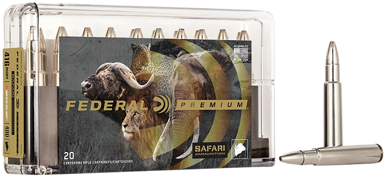 Federal Premium, Fed P416t1         416rig  400 Tb            20/10 Federal Premium, Fed P416t1         416rig  400 Tb            20/10