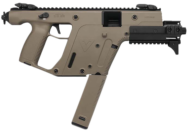 Kriss USA KV45PFD30 Vector SDP G2 45 ACP Semi-Auto Pistol with Threaded Barrel and Flat Dark Earth Finish