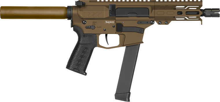 CMMG Banshee MKGS 9mm Semi-Auto Rifle with Midnight Bronze Finish, Part Number 99A190FMB