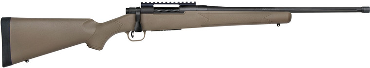 Mossberg Patriot Predator Full Size Bolt-Action Rifle in 400 Legend with 20-Inch Threaded Barrel and Flat Dark Earth Synthetic Stock (Part #28263)