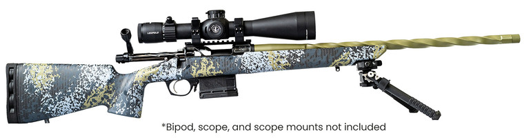 Horizon Firearms RF008S501616C13 Venatic 2023 Wombat Bolt-Action Rifle with 16-inch Spiral Fluted Threaded Barrel and Iota EKO X Carbon Fiber Stock