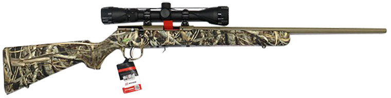 Savage Arms 90757 93 XP 22 WMR Bolt-Action Rifle with 21-Inch Button-Rifled Barrel and Camouflage Stock