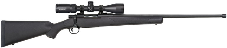 Mossberg Patriot 28250 400 Legend Bolt-Action Rifle with Vortex Crossfire II Scope, 20-inch Threaded Barrel, Black Synthetic Stock