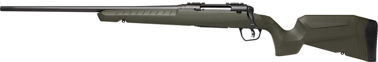 Savage Arms Axis 2 Left-Hand Bolt Action Rifle in 22-250 Rem with 22-Inch Matte Black Sporter Barrel and Green Synthetic Stock
