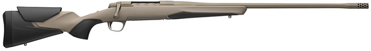 Browning XB2 Speed FDE Bolt Action Rifle in 7mm PRC with 24-Inch Fluted Threaded Barrel