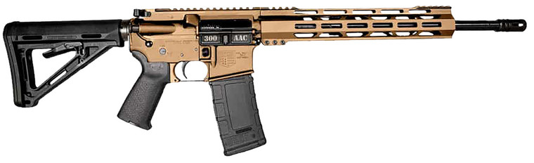 Diamondback DB1718B042 DB15 300 Blackout Rifle with 16-Inch Barrel and Burnt Bronze Cerakote Finish