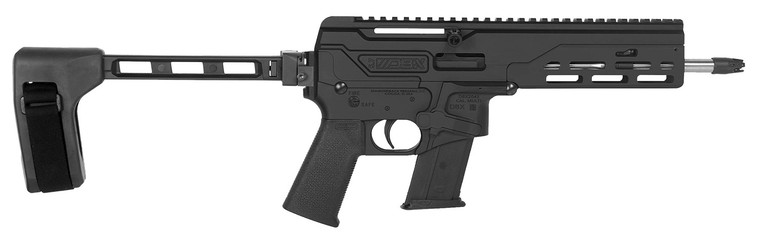 Diamondback DB1629L001 5.7x28mm Semi-Auto Rifle with Folding SB Tactical Brace and 8-Inch Barrel in Black