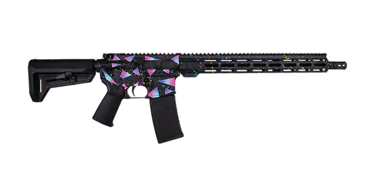 SHARK COAST Tactical 300-093-1000-20 5.56 NATO 16-Inch Semi-Auto Rifle with Magpul SL-K Stock