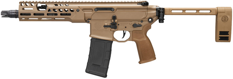 Sig Sauer MCX Spear LT .300 Blackout 9-Inch Semi-Auto Rifle with Folding Brace, 30+1 Rounds, Part Number PMCX300B9BIR