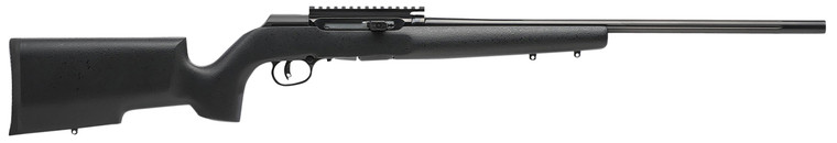 Savage Arms 47222 A22 Pro Varmint Full Size Semi-Auto 22 WMR 10+1 22" Barrel, Black Metal Finish &amp; Boyd's Pro Varmint Matte Black Stock