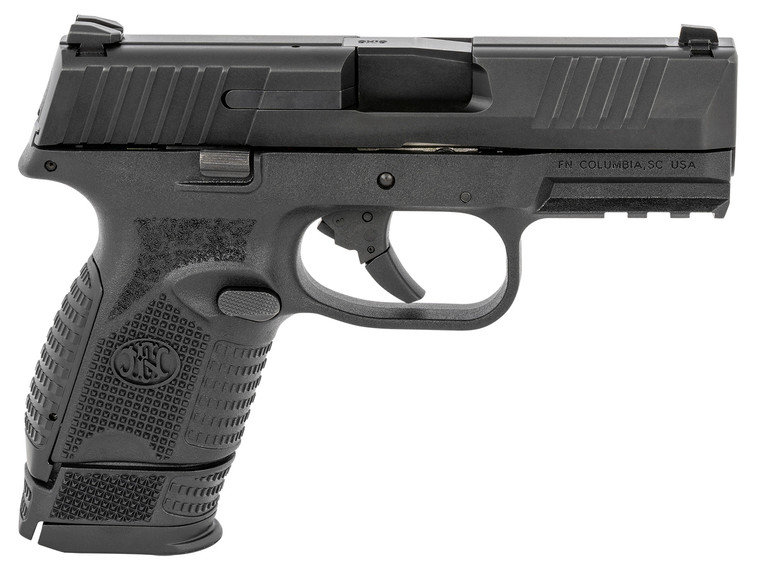 FN 66-100815 509 Compact 9mm Luger Pistol with 3.7-inch Barrel and Matte Black Finish
