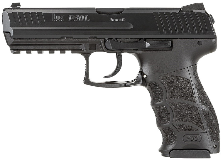 HK P30L V1 9mm Luger Semi-Automatic Pistol with 4.45-inch Barrel and Black Finish HK P30L V1 9mm Luger Semi-Automatic Pistol with 4.45-inch Barrel and Black Finish