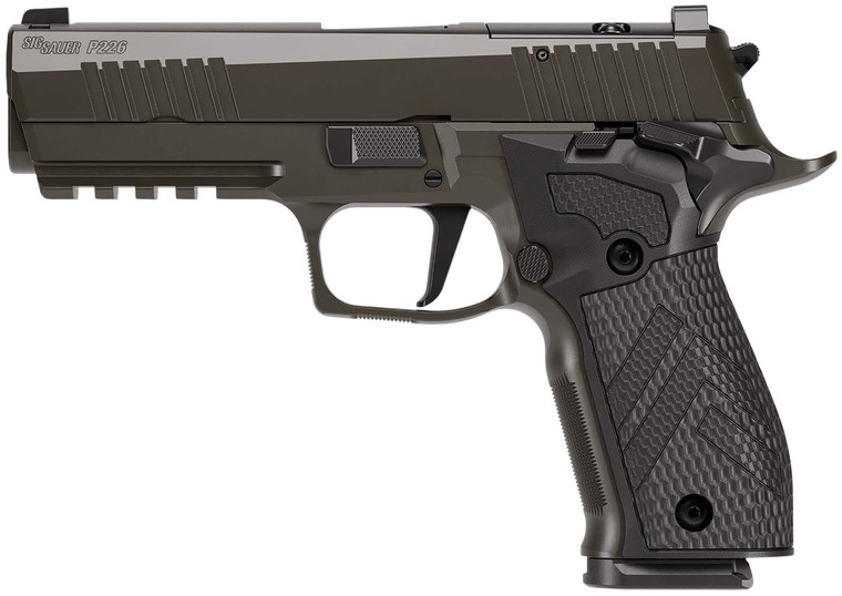 Sig Sauer P226 Legion SAO 9mm with 4.4-inch Barrel - Optic Ready, 10-Round Capacity Sig Sauer P226 Legion SAO 9mm with 4.4-inch Barrel - Optic Ready, 10-Round Capacity