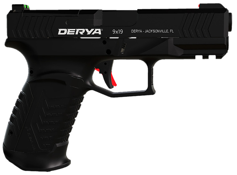 Derya Firearms DY9TR 9mm Semi-Auto Pistol with 4.02-inch Barrel and Optics Ready Slide Derya Firearms DY9TR 9mm Semi-Auto Pistol with 4.02-inch Barrel and Optics Ready Slide