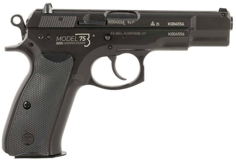 CZ 01114 CZ 75 BD 50th Anniversary 9mm Luger Pistol with 4.6-Inch Barrel and Decocker Safety CZ 01114 CZ 75 BD 50th Anniversary 9mm Luger Pistol with 4.6-Inch Barrel and Decocker Safety