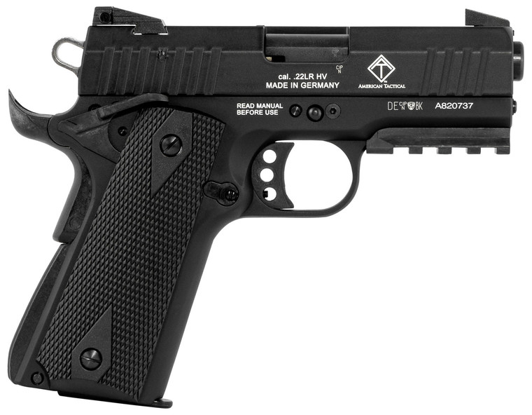 GSG German Sports Guns GER G2210GSG9CA 22 LR Pistol with Adjustable Sights and Beavertail Grip